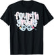 Preppy Fourth Grade Back To School Coquette 4th Grade T-Shirt - T-Shirt | Black