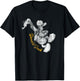 Disney Donald Duck Dance Classic Vintage Retro Distressed T-Shirt - T-Shirt | Black