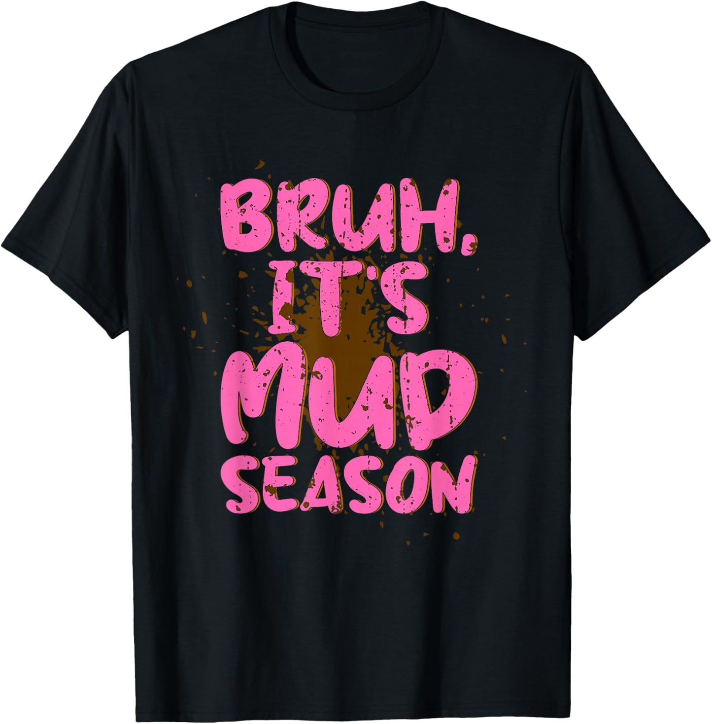 Kids Mud run T-Shirt - T-Shirt | Black