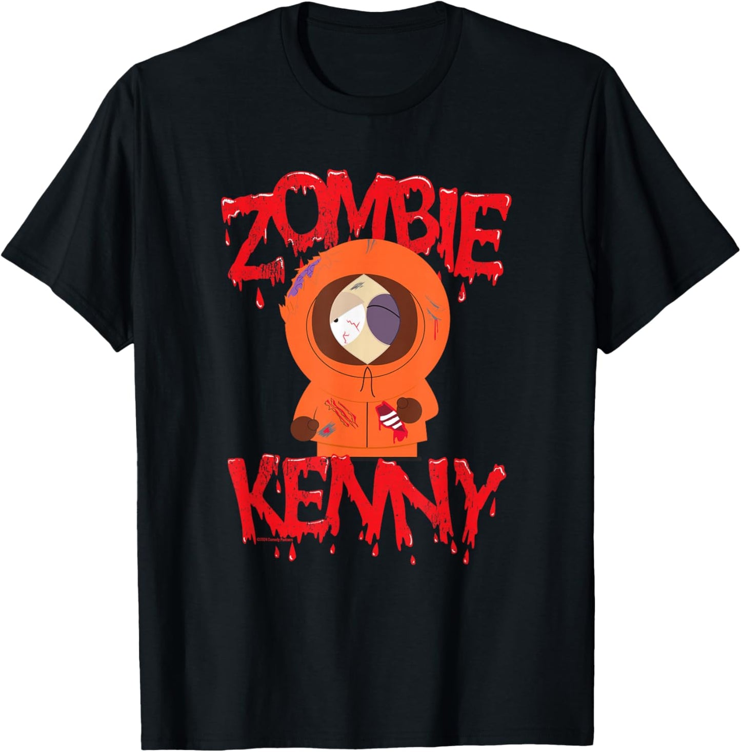 South Park Zombie Kenny , Black, S T-Shirt - T-Shirt | Black
