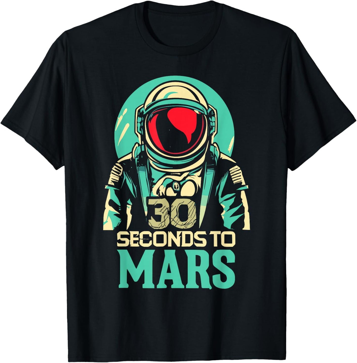 30 Sekunden bis zum Mars T-Shirt - T-Shirt | Black