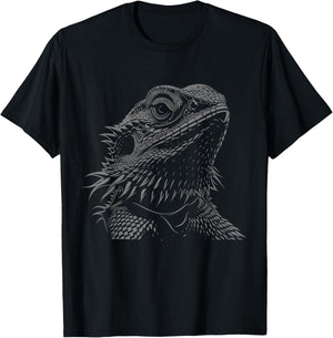 Bearded Dragon T-Shirt - T-Shirt | Black