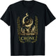 in My Crone Era Witchy Spiritual Gothic Raven Graphic T-Shirt - T-Shirt | Black