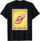 La Chancla Flip Flop Card Mexican Lottery Card La Chancla T-Shirt - T-Shirt | Black