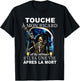 touch my ricard and you'll see if there's a life after the , Black, S T-Shirt - T-Shirt | Black