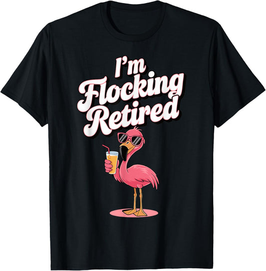 Flamingo Im Flocking Retired T-Shirt - T-Shirt | Black