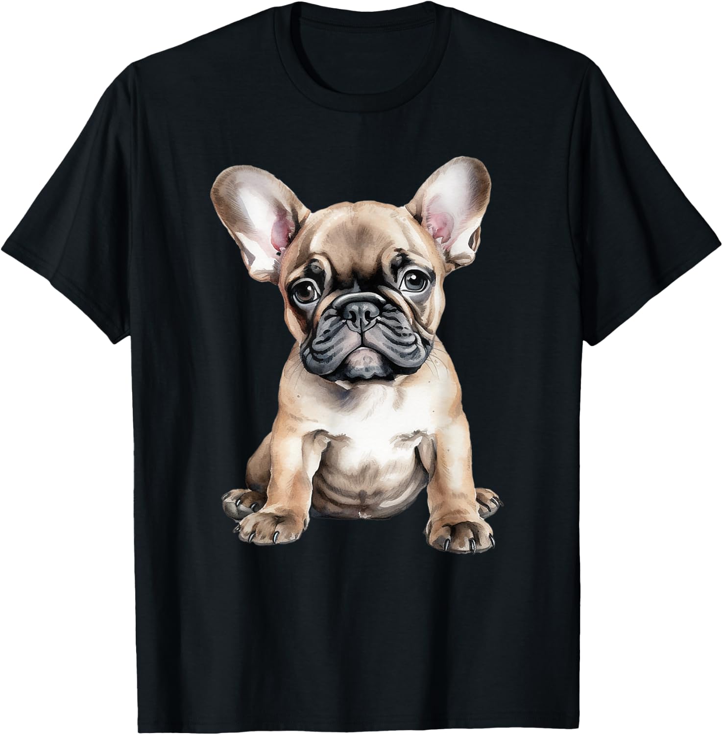 French Bulldog Puppy T-Shirt - T-Shirt | Black