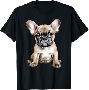 French Bulldog Puppy T-Shirt - T-Shirt | Black