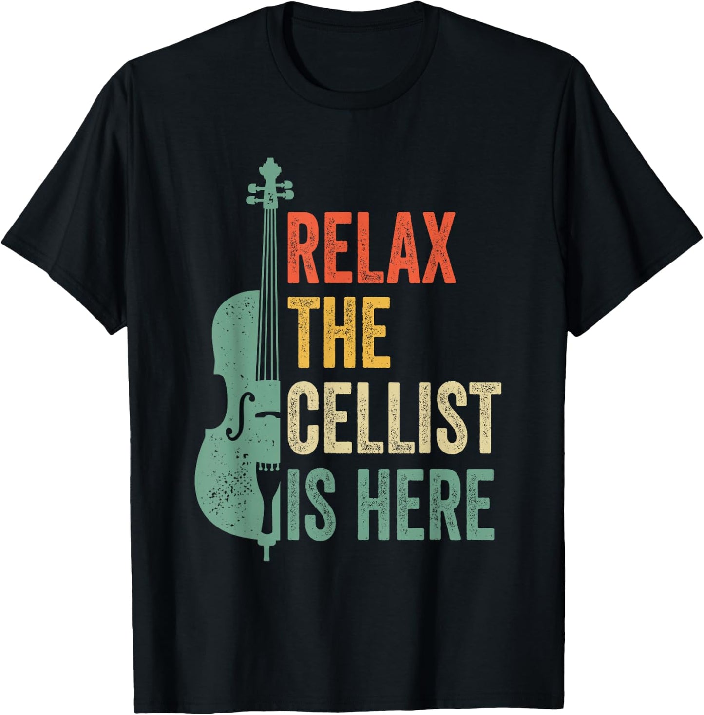 Violoncello Orchester Cello Musiker Klassische Musik Cellist T-Shirt - T-Shirt | Black