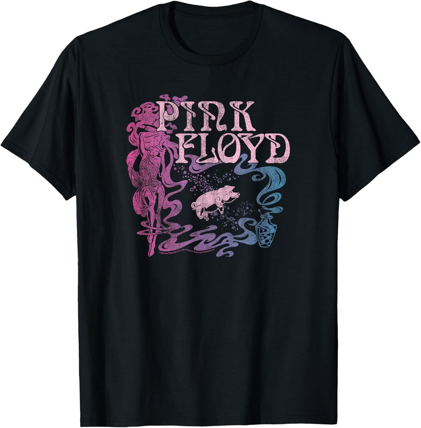Pink Floyd Nouveau Animals T-Shirt - T-Shirt | Black