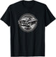 Vintage Cadillac lookin Vehicle - Black & White - Old school T-Shirt - T-Shirt | Black
