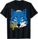 Hanukkah Wolf Chanukah Jewish Men Women Kids Boys Girls T-Shirt - T-Shirt | Black
