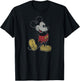 Disney Mickey Mouse Outline T-Shirt - T-Shirt | Black