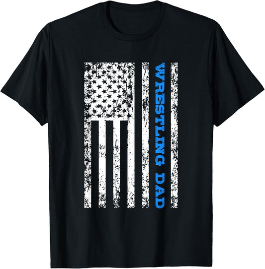 Wrestling Dad T-Shirt - T-Shirt | Black