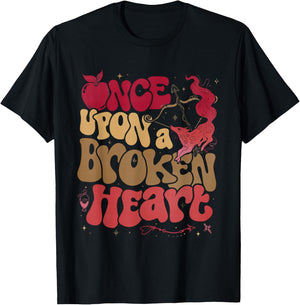 Once Upon A Broken Heart Romance The Archer And The Fox T-Shirt - T-Shirt | Black