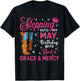 Stepping Into My May Birthday Women High Heels Bday T-Shirt - T-Shirt | Black