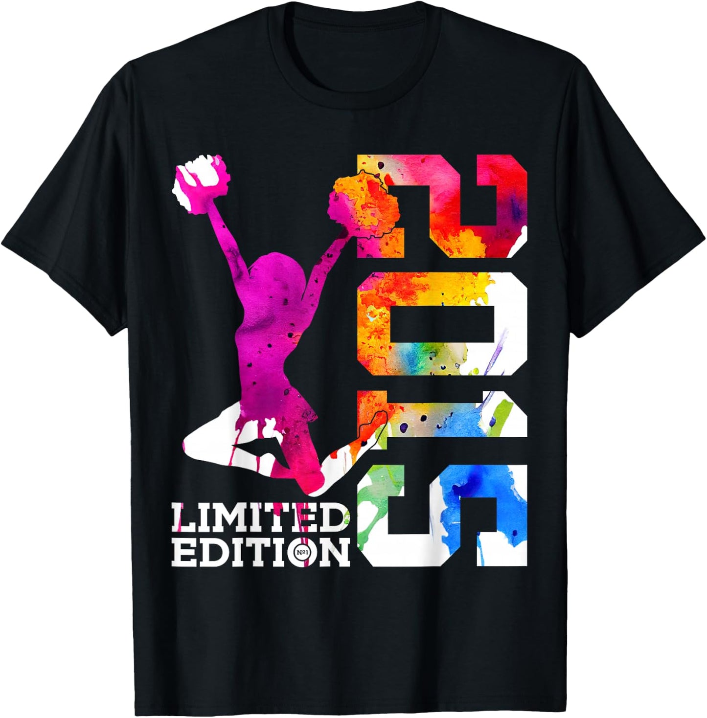 Cheerleading 11. Geburtstag Cheerleader Limited Edition 2015 T-Shirt - T-Shirt | Black