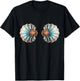 Mermaid, sea shell, bikini, bra, costume, Halloween, party T-Shirt - T-Shirt | Black