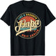 PAPA Like A Grandpa Only Cooler Funny Dad Papa Grandfather T-Shirt - T-Shirt | Black