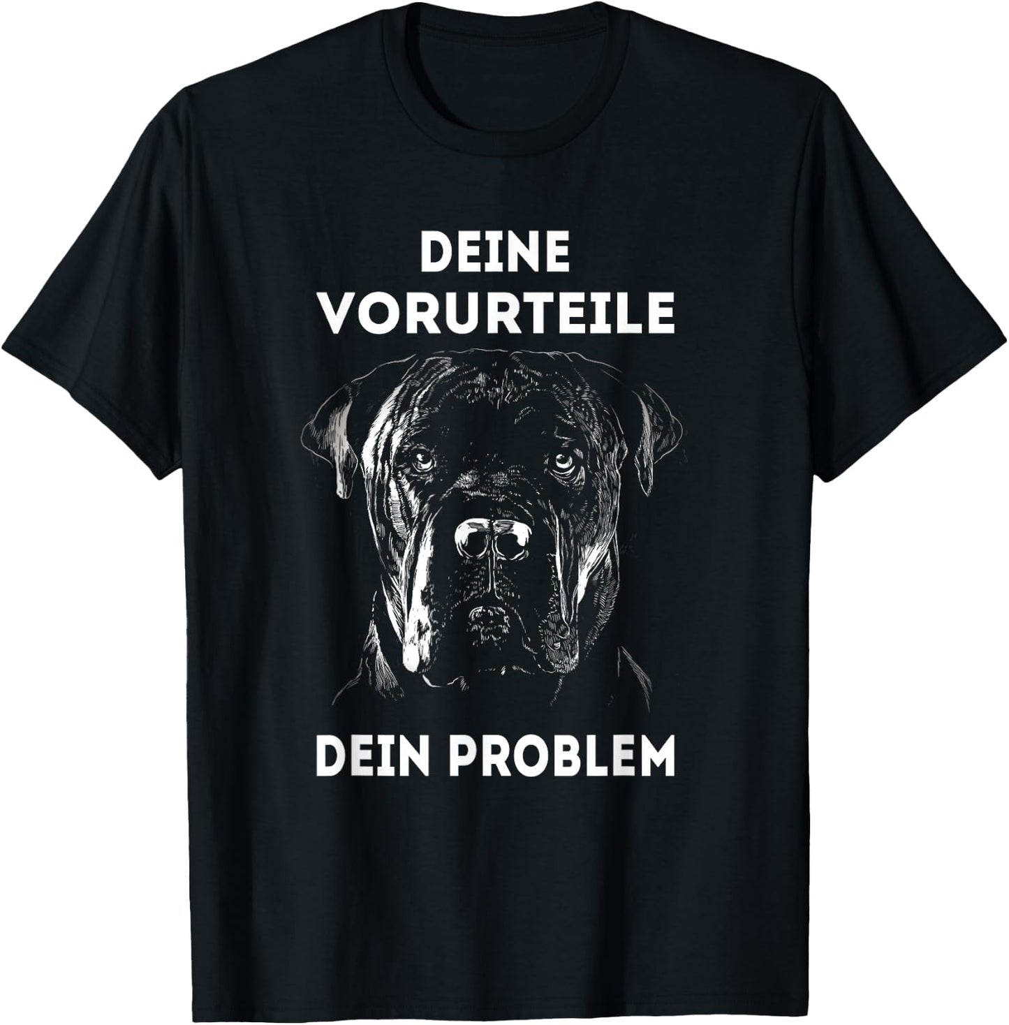 Cane Corso Hund Hunde T-Shirt - T-Shirt | Black