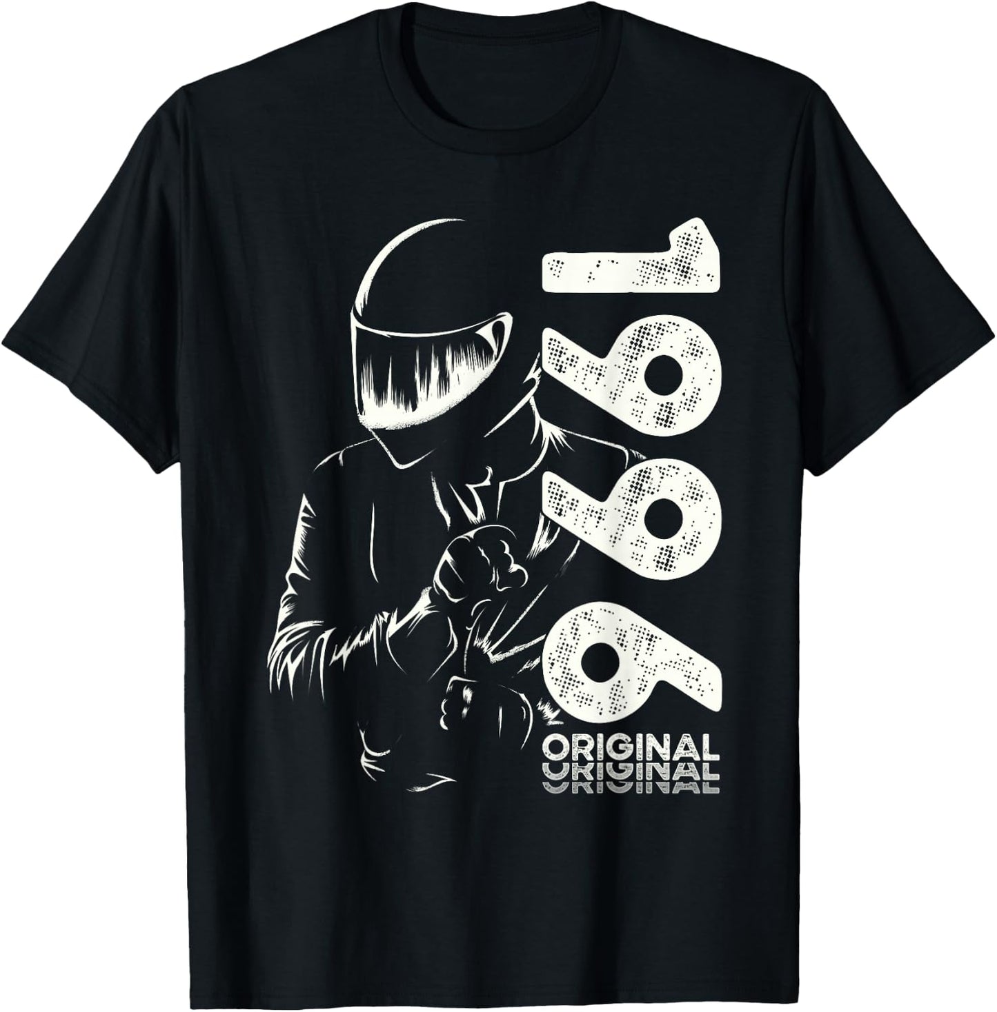 30. Geburtstag Mann Motorrad Motorradfahrer Biker 1996 T-Shirt - T-Shirt | Black