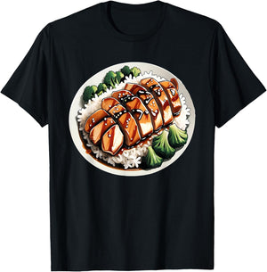 Chicken Teriyaki T-Shirt - T-Shirt | Black