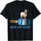with German Text Alcohol Greece, black T-Shirt - T-Shirt | Black