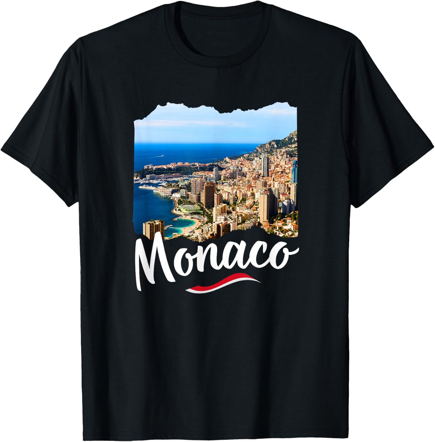 Monaco T-Shirt - T-Shirt | Black