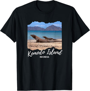 Komodo Island Souvenir / Komodo Island T-Shirt - T-Shirt | Black