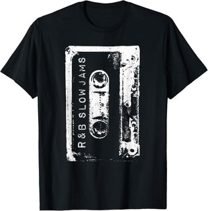 90s Hip Hop RnB Vintage Concert T-Shirt - T-Shirt | Black