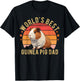 Guinea Pig Shirt Worlds Best Guinea Pig Dad Furry Potato T-Shirt - T-Shirt | Black