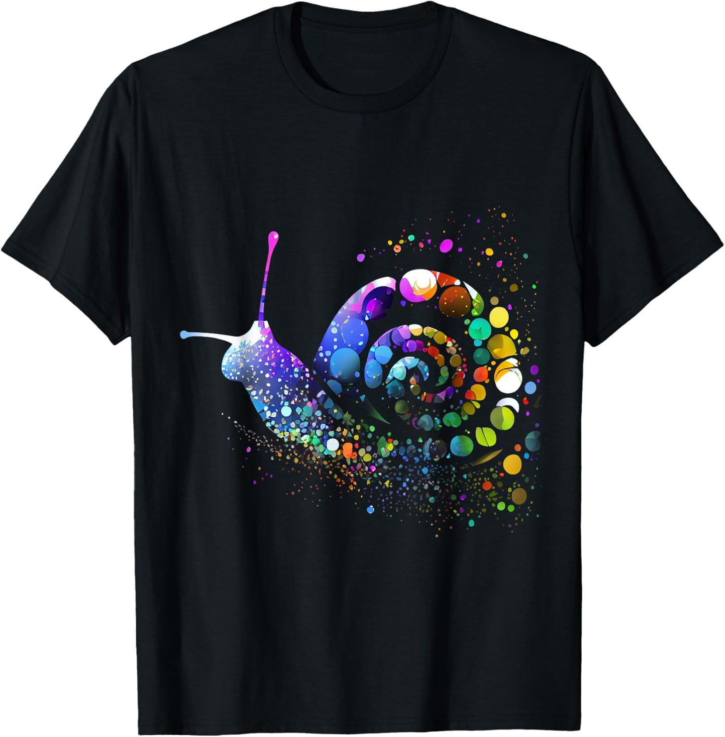 with Snail Snails Favourite Animal Lame Snail Owner, black T-Shirt - T-Shirt | Black