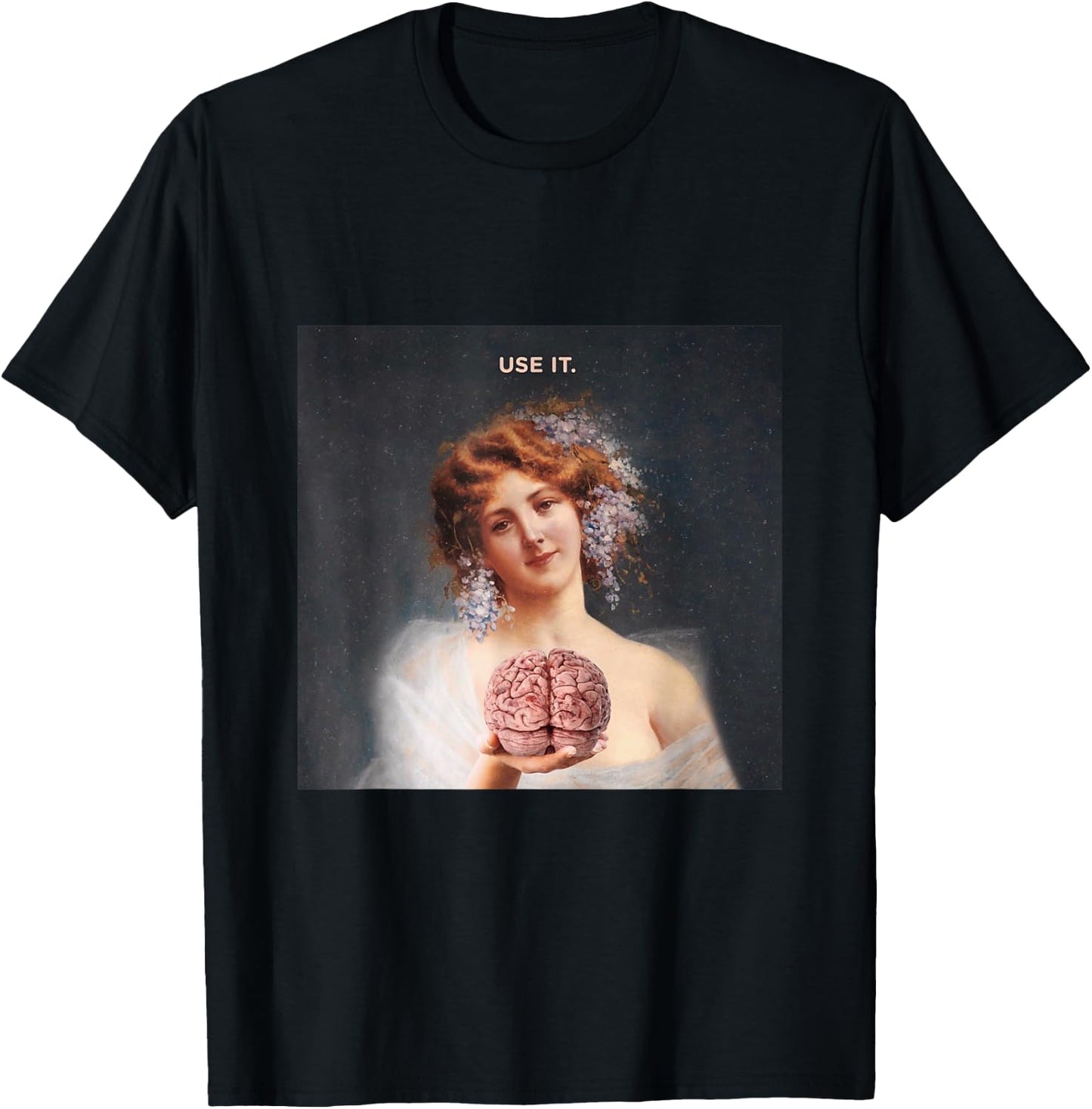 Lustiges mit Aufschrift "You're Stupid Use Your Brain" T-Shirt - T-Shirt | Black