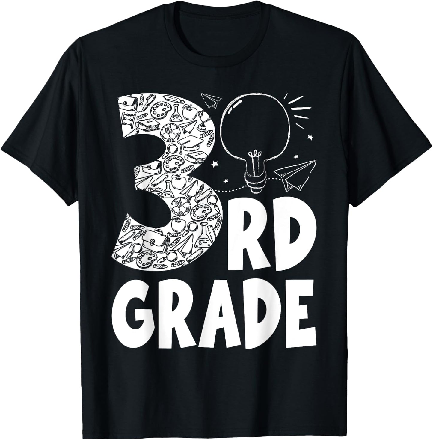 Going To 3rd Grade Teacher Squad and Third Grade Boys Girls T-Shirt - T-Shirt | Black