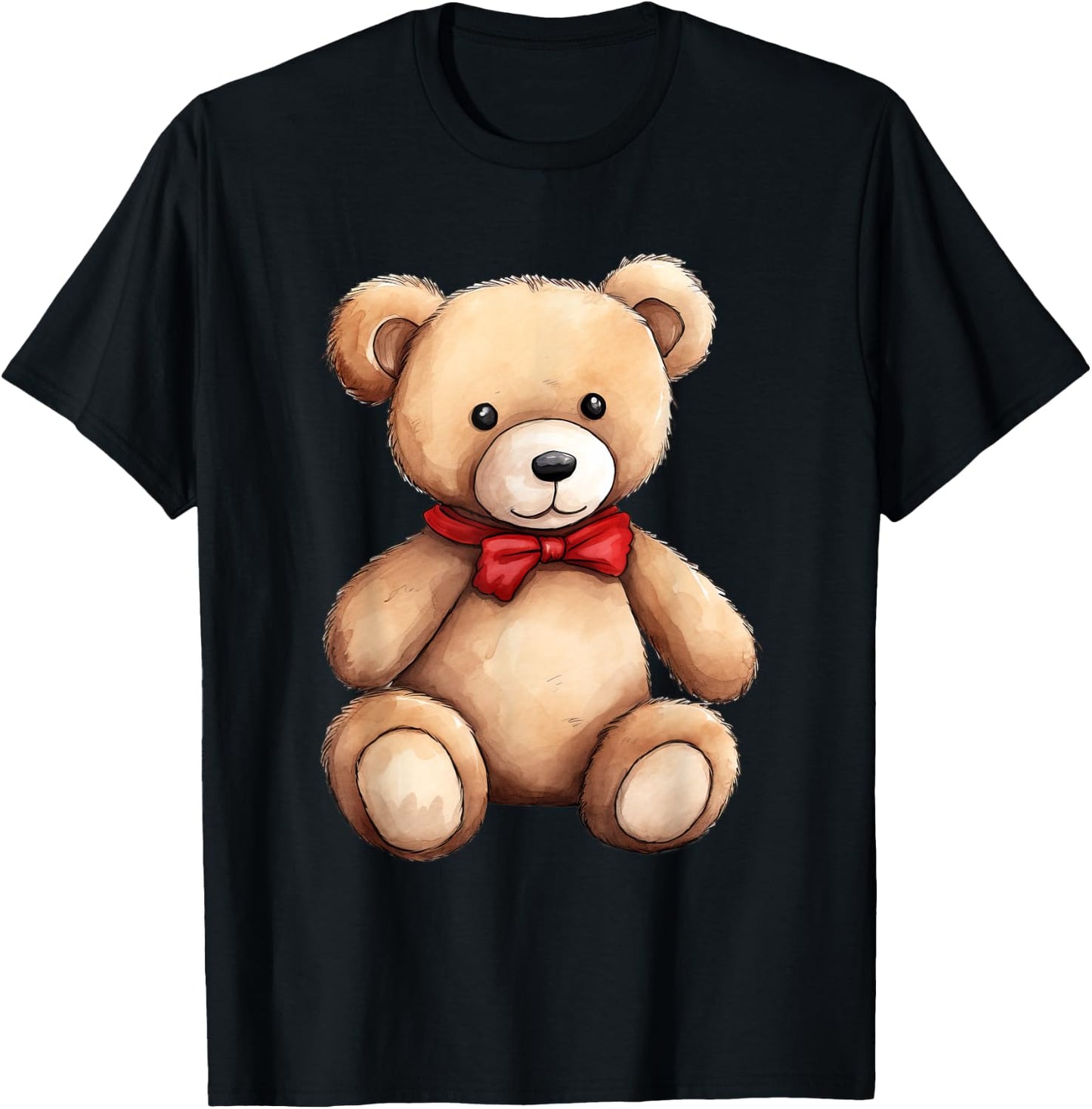 Teddy Bear T-Shirt - T-Shirt | Black