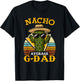 Nacho Average G Dad Funny Mexican Vintage Cinco De Mayo T-Shirt - T-Shirt | Black
