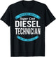 Diesel Technician Gifts Funny T-Shirt - T-Shirt | Black