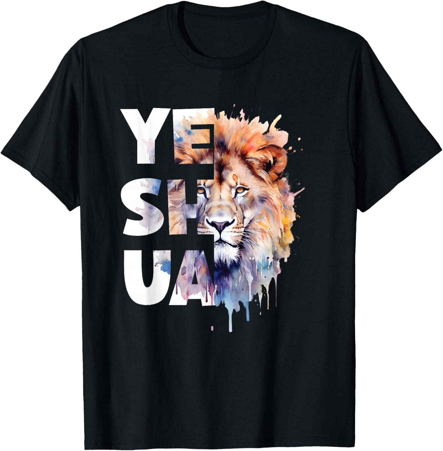 Yeshua Löwe von Juda fürchtet Nicht Bibel christlich religiös T-Shirt - T-Shirt | Black