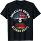 German American Shirt German Roots Gift T-Shirt - T-Shirt | Black