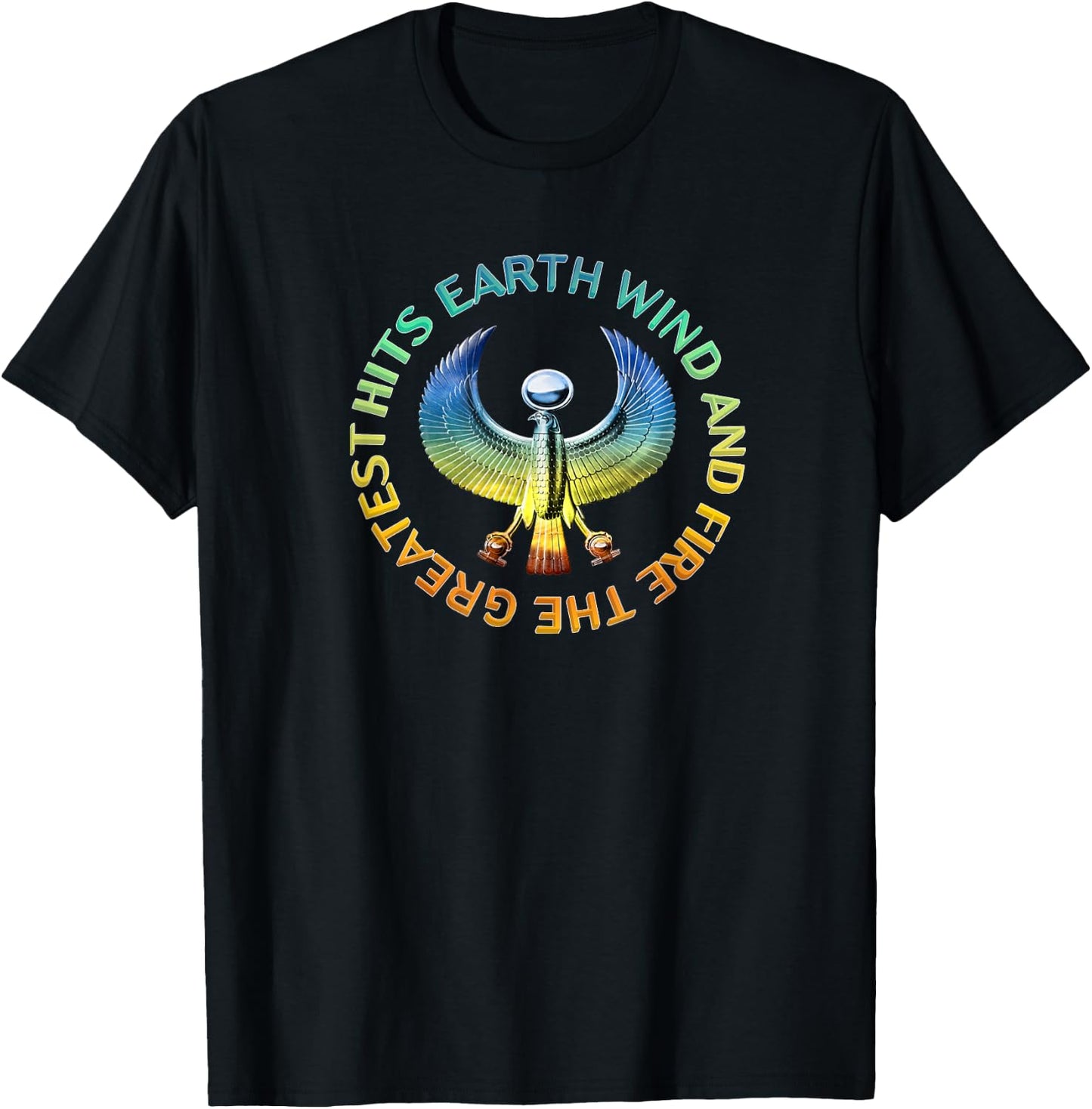 Earth, Wind & Fire Greatest Hits T-Shirt - T-Shirt | Black