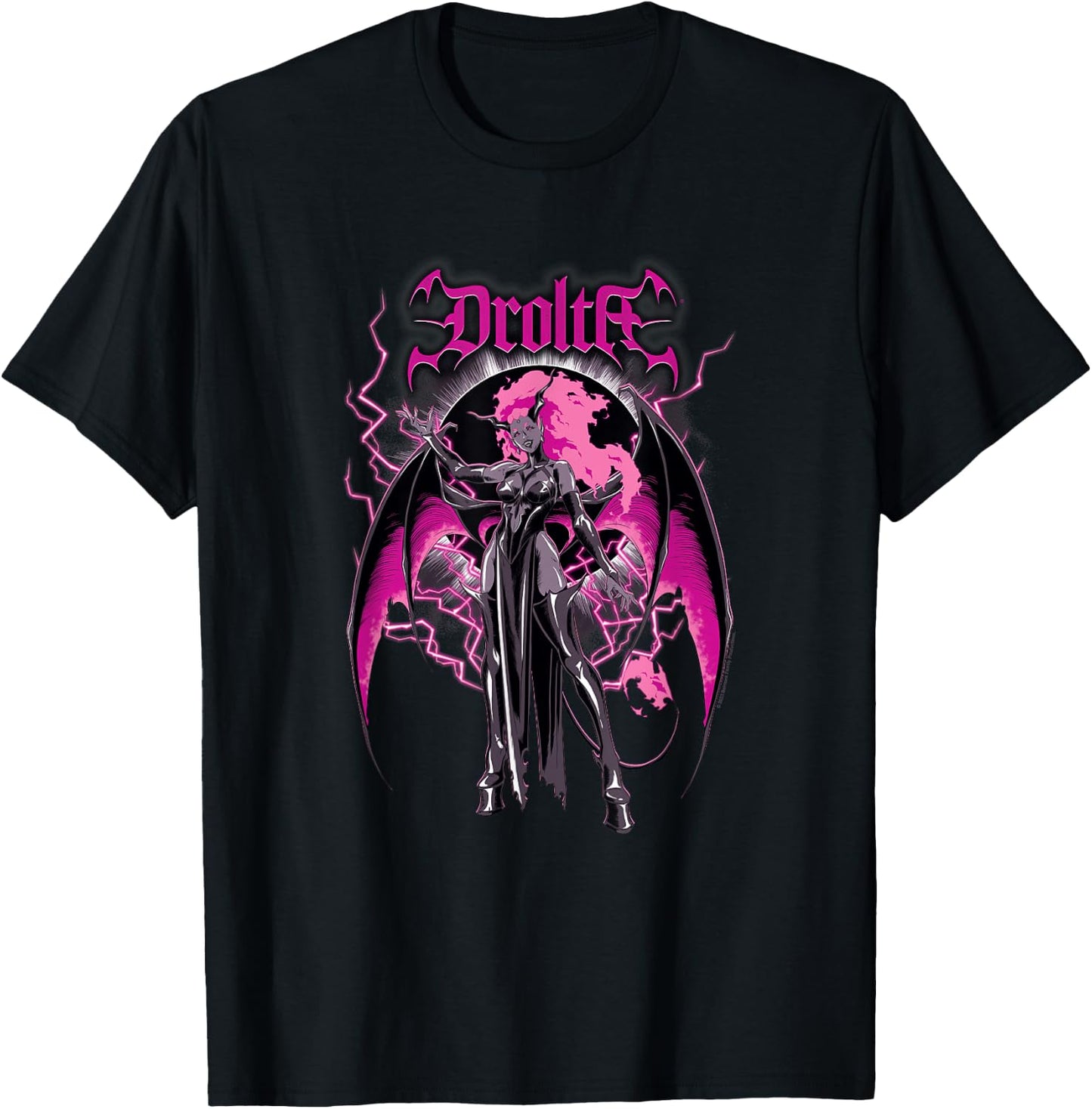 Castlevania: Nocturne Drolta Full Body Powerful Pose Poster T-Shirt - T-Shirt | Black