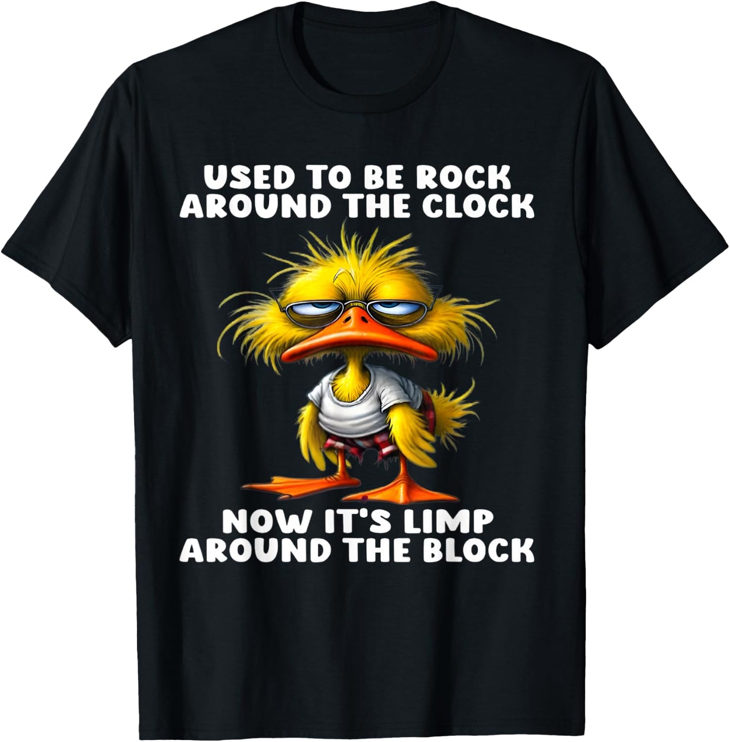 It used to be rocky around the clock, now it's limp T-Shirt - T-Shirt | Black