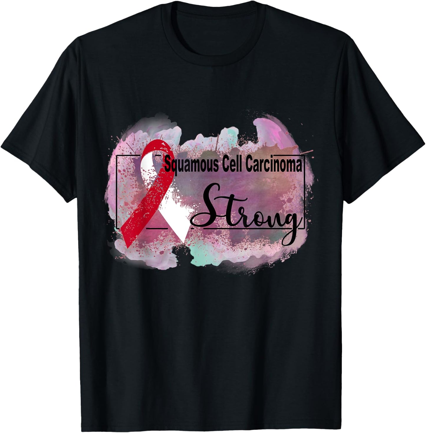 Squamous Cell Carcinoma Awareness T-Shirt - T-Shirt | Black