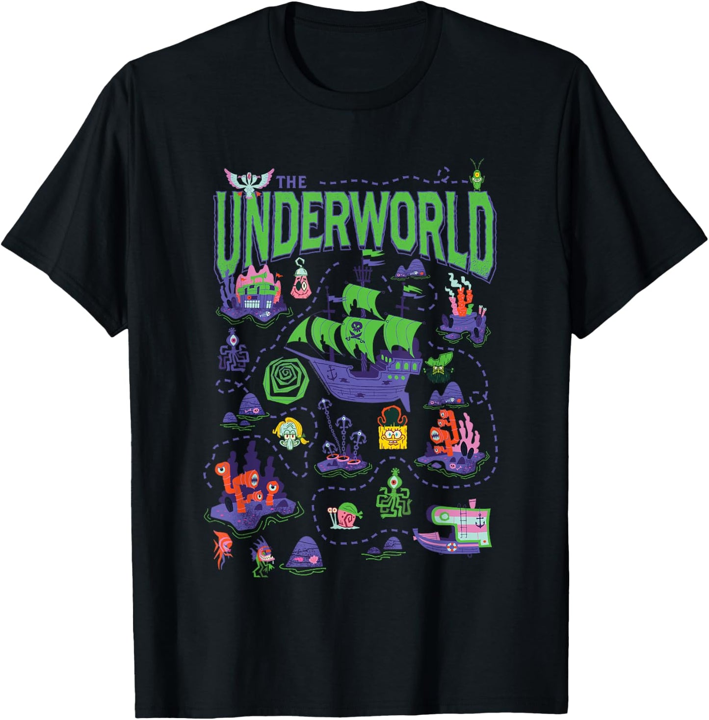 The Underworld T-Shirt - T-Shirt | Black