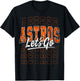 Astros Name Retro Vintage Men Women Youth Design T-Shirt - T-Shirt | Black