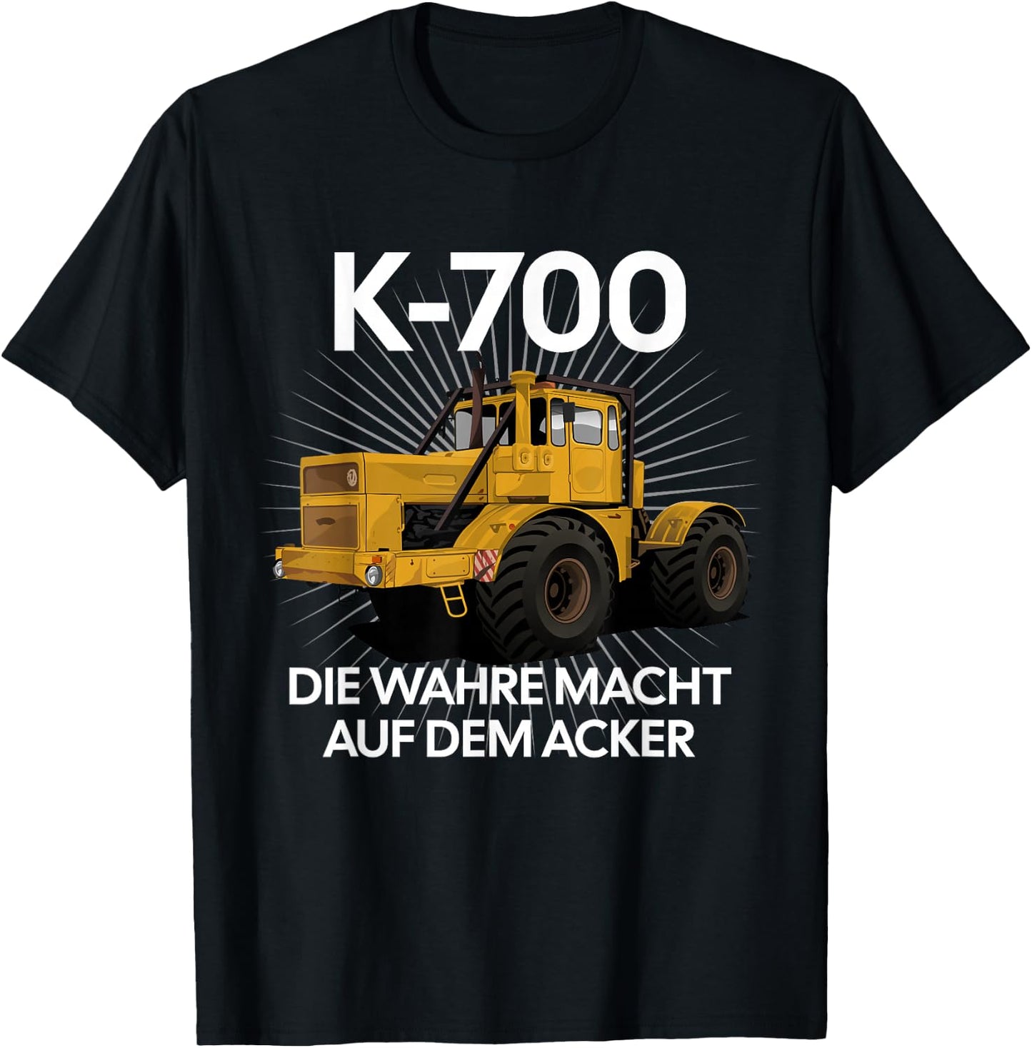 Kirowetz K700 Tractor T-Shirt - T-Shirt | Black