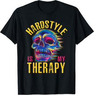 Hardstyle Rave Festival Party Hardstyle , Black, S T-Shirt - T-Shirt | Black