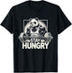 Panda - Anime Bodybuilding Gym Workout Fitness Motivation T-Shirt - T-Shirt | Black