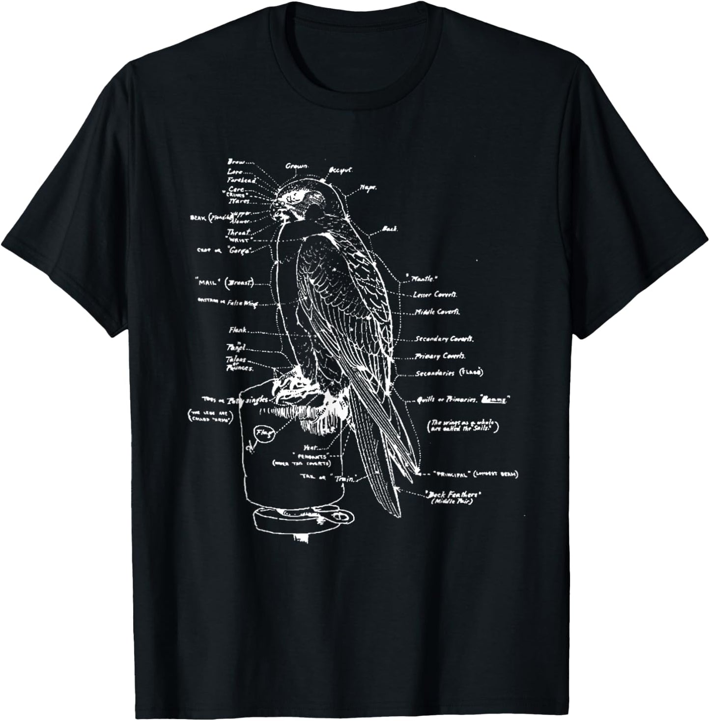 Falconry Shirt T-Shirt - T-Shirt | Black