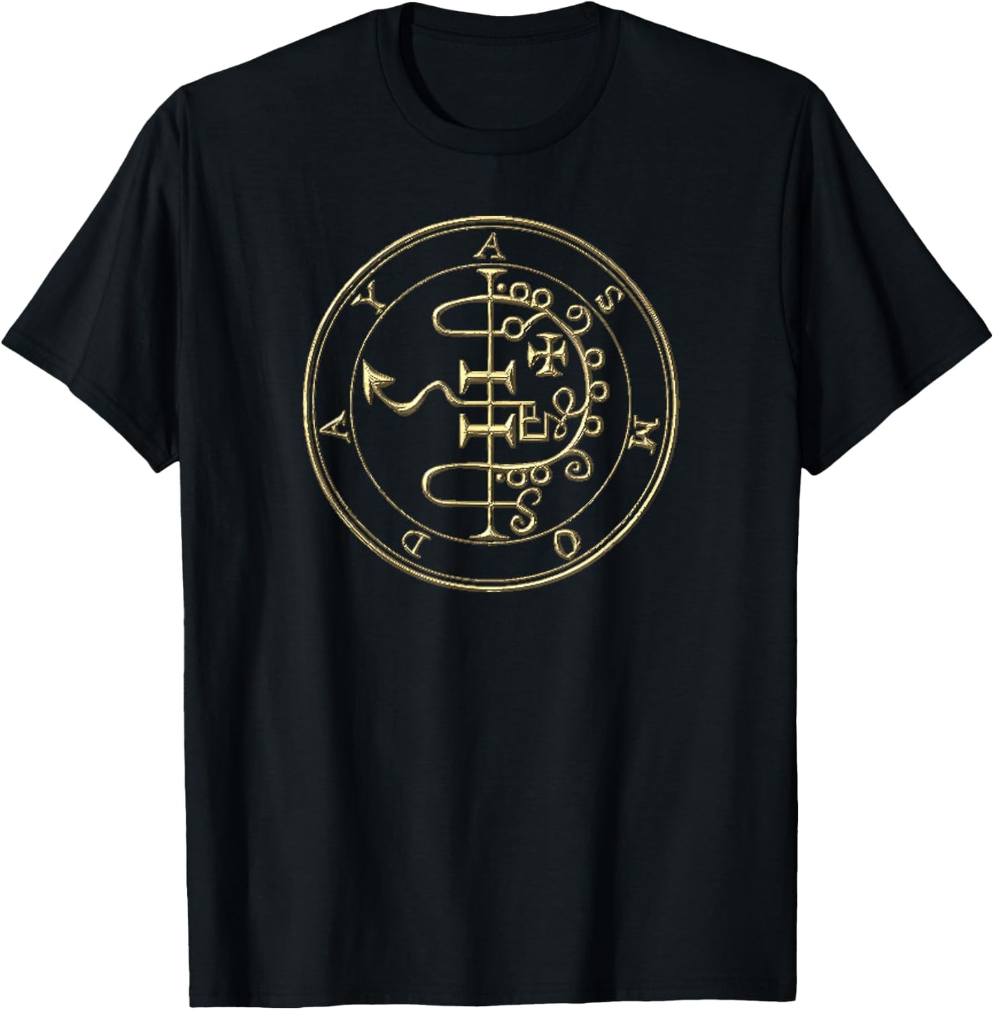 Asmodai Asmodeus Siegel König Salomon 72 Dämon Goetia T-Shirt - T-Shirt | Black